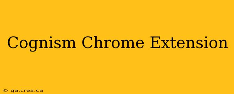 Cognism Chrome Extension