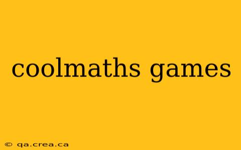 coolmaths games
