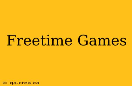 Freetime Games