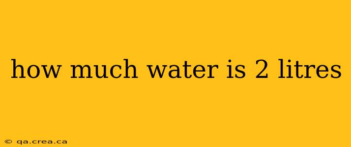 how much water is 2 litres
