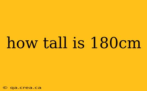 how tall is 180cm
