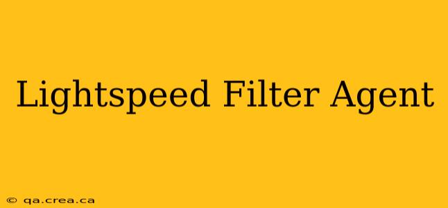 Lightspeed Filter Agent