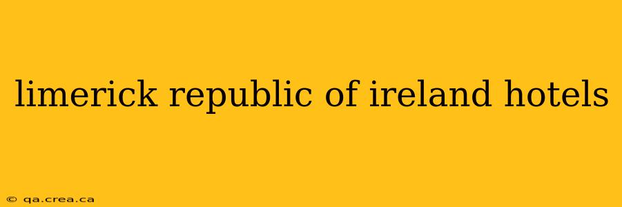 limerick republic of ireland hotels