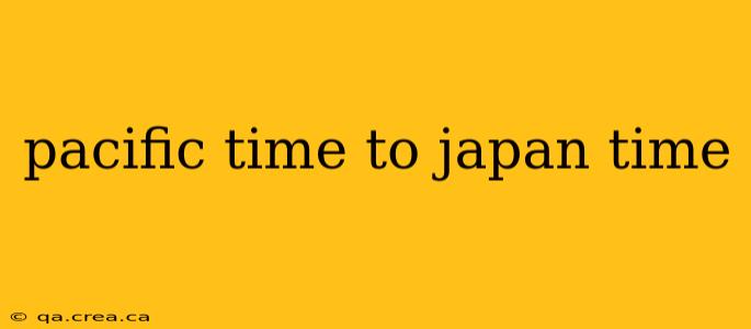 pacific time to japan time