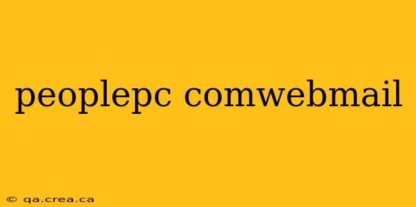 peoplepc comwebmail