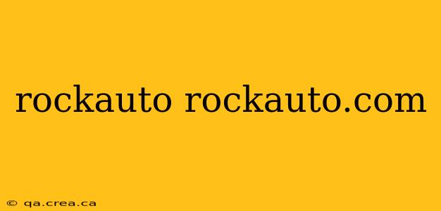 rockauto rockauto.com