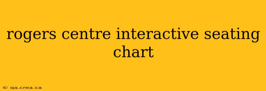 rogers centre interactive seating chart