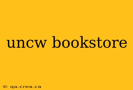 uncw bookstore