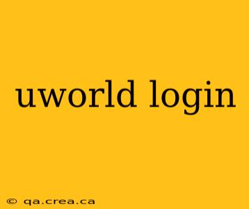 uworld login
