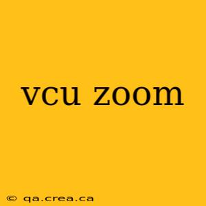 vcu zoom
