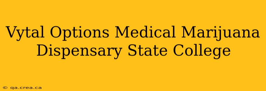 Vytal Options Medical Marijuana Dispensary State College