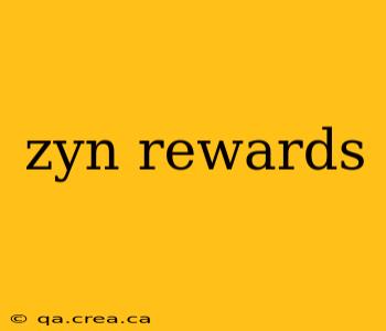 zyn rewards